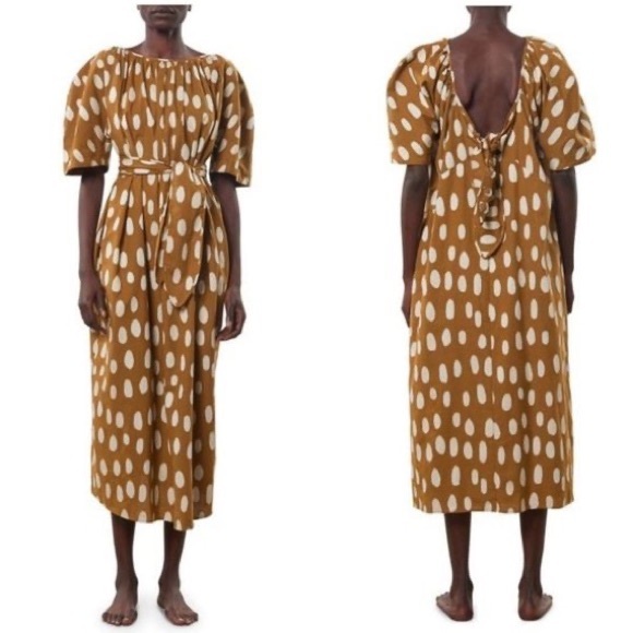 Mara Hoffman Aliz Fil Coupe Dress, green, size XS - Picture 6 of 8